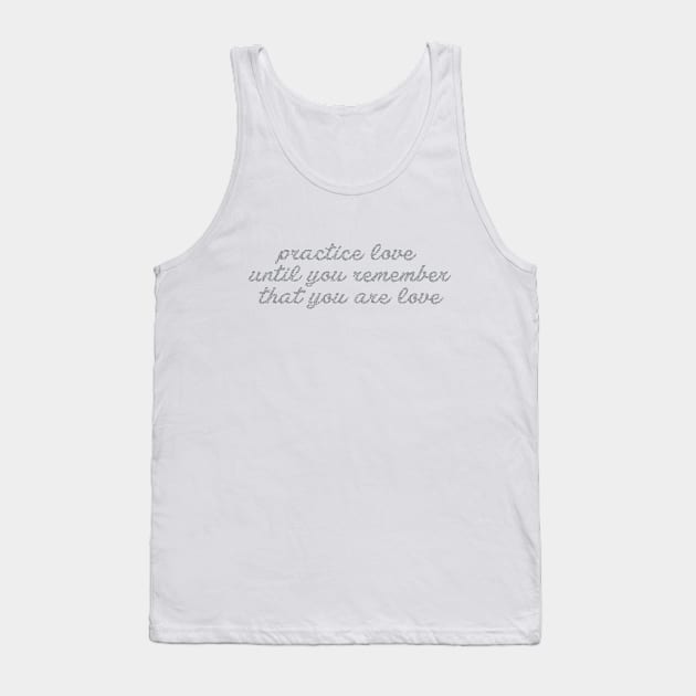 You Are Love Tank Top by marissasiegel